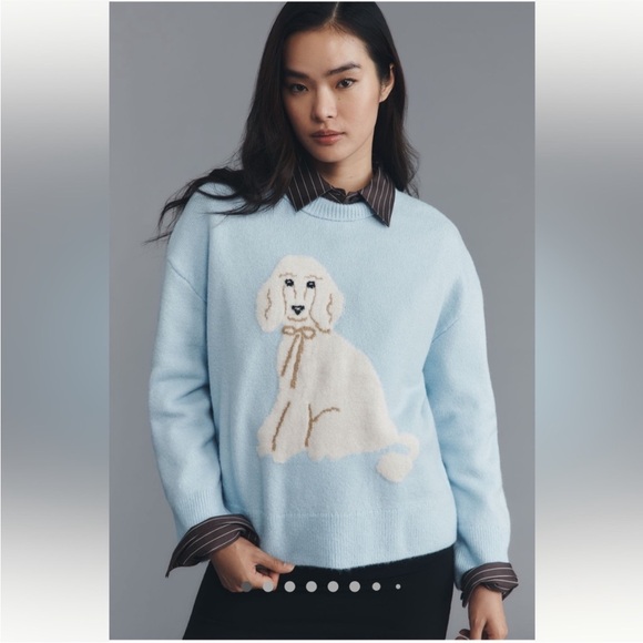 NWT Maeve Crew-Neck Dog Icon
Pullover Sweater - Picture 3 of 11